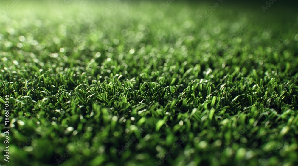 Fototapeta premium Close-up artificial grass