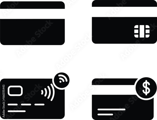 Various credit cards representing financial transactions displayed against a plain white backdrop, symbolizing modern banking and secure payment methods.