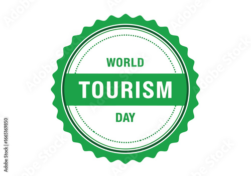 World tourism day logo