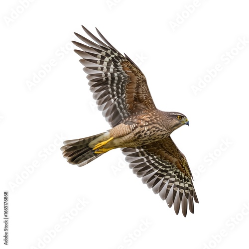 cooper's hawk in flight