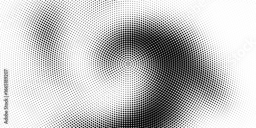 Background with monochrome dot texture. Polka dot pattern template. Background with black dots - stock vector dots basic background dots. eps10