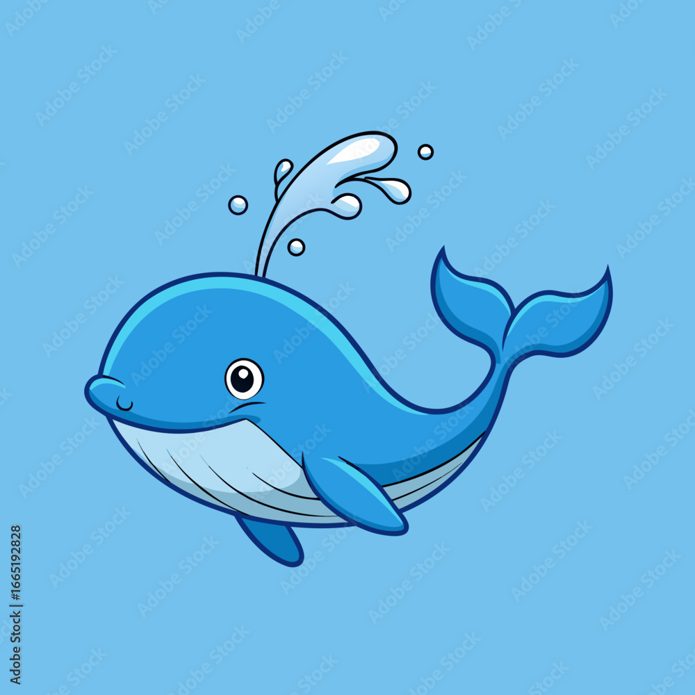 Fototapeta premium vector illustration of a fish