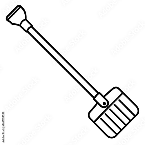 Manual Cultivator Vector