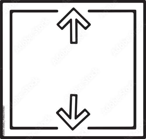  The icon is likely related to screen adjustments or content resizing.