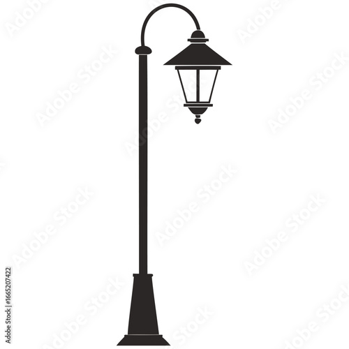 Street Lamp and Urban Light Vector Design