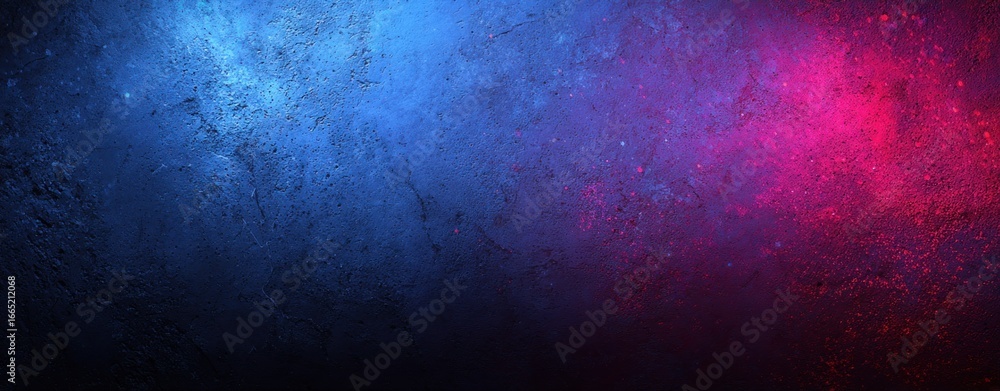 Obraz premium Textured surface with vibrant blue and pink tones.