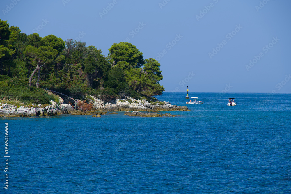 Fototapeta premium Kroatische Küstenlandschaft