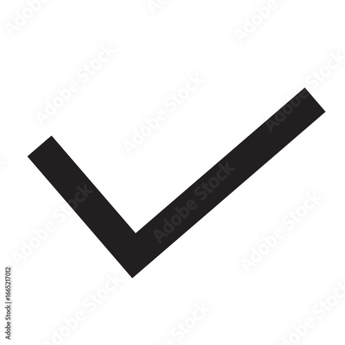 big black check mark