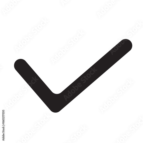 bi black check mark