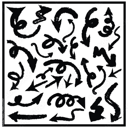 vector set of arrows