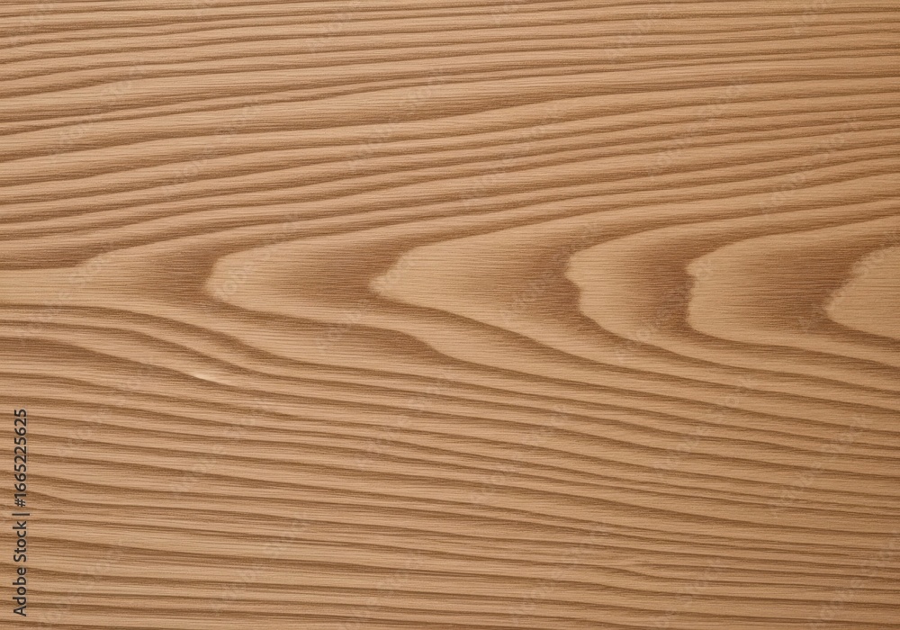 Naklejka premium Closeup of a natural wood grain texture with a light brown pattern