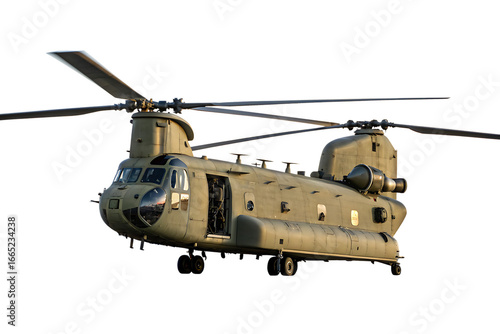 Chinook helicopter  on AI generated by PNG