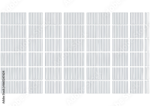 Abstract horizontal lines and ellipses pattern on white background for minimalistic design and copy space