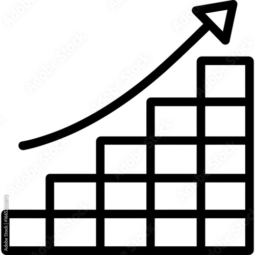 Compound effect build accumulate outline vector