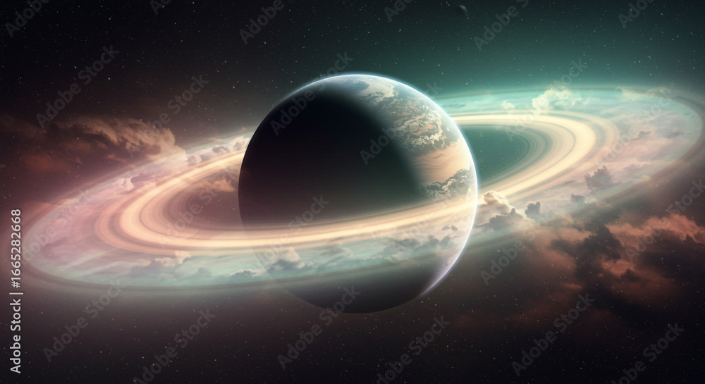 Fototapeta premium earth and space