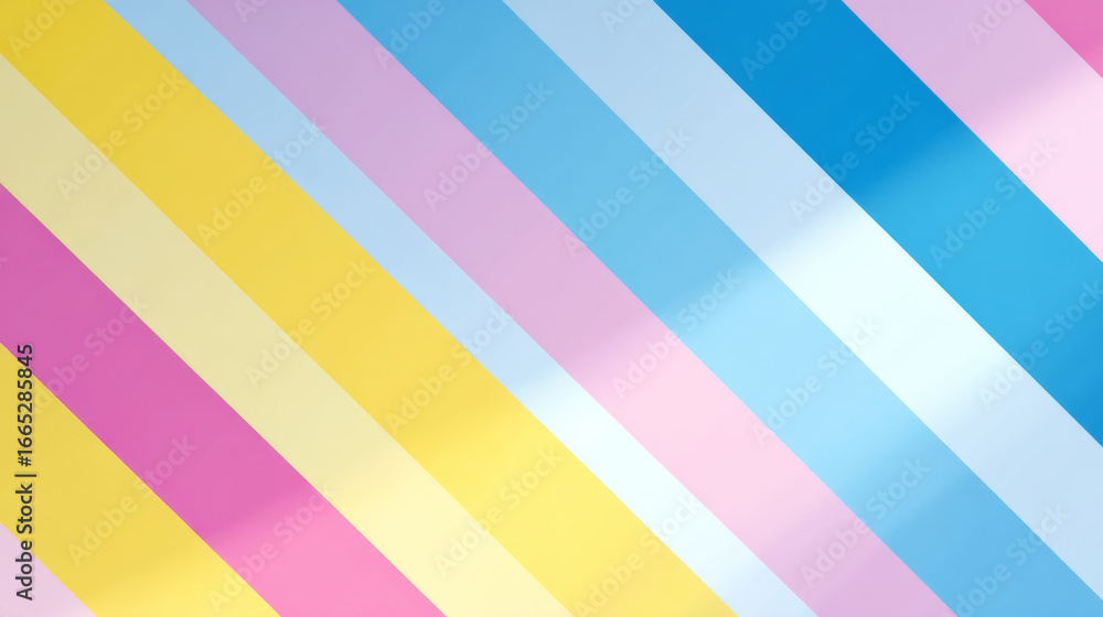 Obraz premium Colorful pastel diagonal stripes abstract background pattern