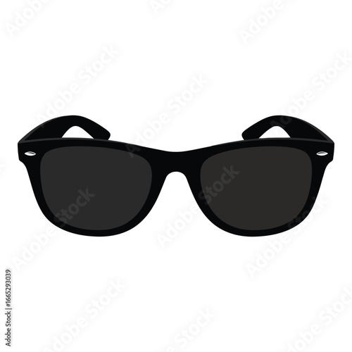 Tapet Classic black wayfarer sunglasses iconic style fashion accessory for summer and