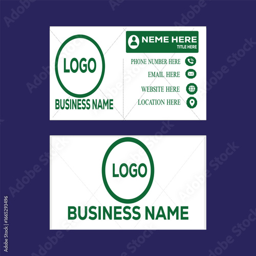 Professional new best modern business card design visiting card design  template 