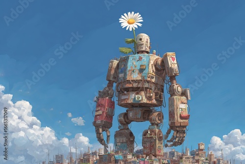 Trash-Compactor Golem: Utopian Cleanliness
