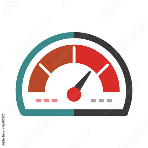 dashboard widget on white background