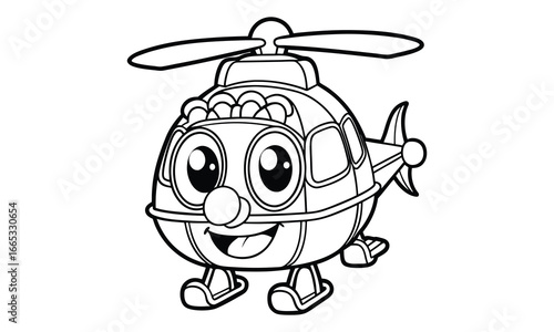 Helicopter t shirt design silhouette and vector line art, detailed high quality illustration, perfect for mindfulness, relaxation, stress relief, adult coloring books, printable artwork.