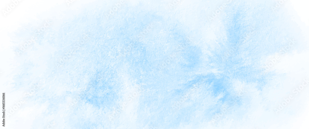 Fototapeta premium Blue winter texture art vector background with hand drawn brush strokes for cover design, poster, cover, banner, flyer, cards. Christmas abstract illustration for background. Ice. Cold. Frozen water.