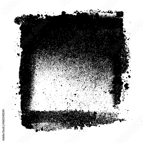 Black grunge spray paint texture vector illustration for background design and artistic compositions use, 100 chars