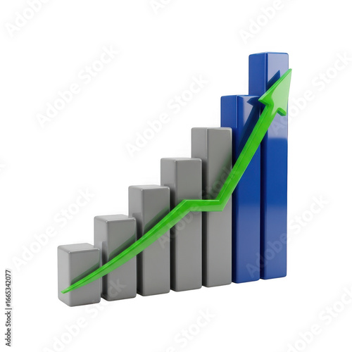Growth chart isolated on transparent background Free Download Growth chart isolated on transparent background - GFXLoad