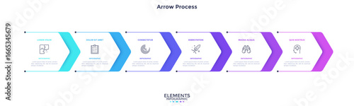 Modern Business Infographic Vector Banner