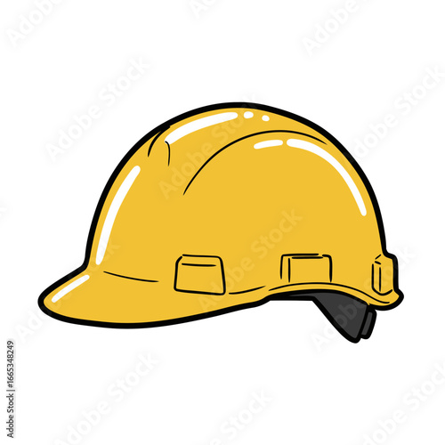 Yellow Hard Hat Construction Safety Helmet Labor Worker Protection Gear