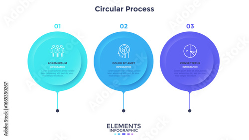 Modern Business Infographic Vector Banner