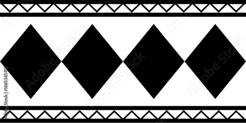 Ethnic geometric seamless fabric pattern Cross Stitch.Ikat embroidery. Abstract,vector,illustration. Texture,Cross Stitch,frame,decor,motifs,wallpaper.