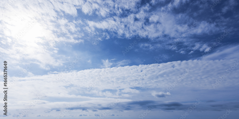 custom made wallpaper toronto digitalBlue Sky with Scattered Clouds on a Clear Sunny Day