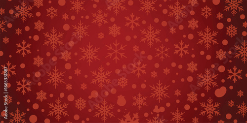 winter holiday red snowflake seamless pattern background for greeting cards and festive designs vector eps png