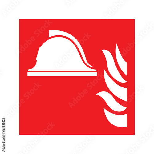 Collection of firefighting equipment