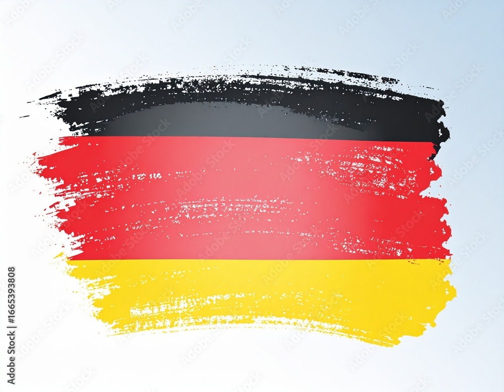 Obraz premium Tricolor in Motion and Memory