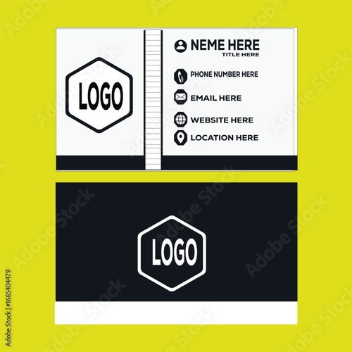 Professional new best modern business card design