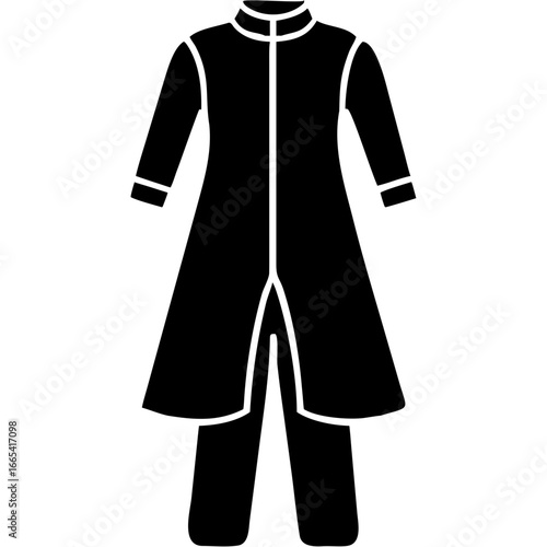 creative details Salwar kameez Vector Illustration
