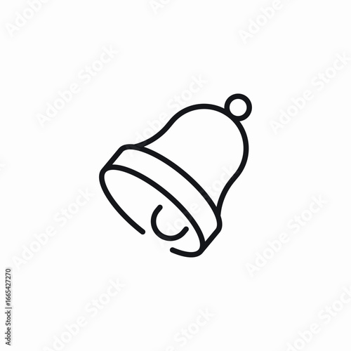 bell ring icon sign vector