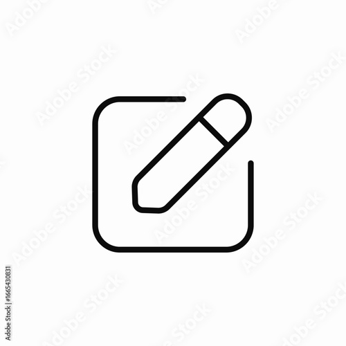 note writing icon sign vector