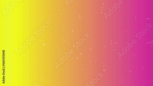 Dynamic gradient background with subtle glowing particles creates a vibrant, energetic, and modern visual for digital projects