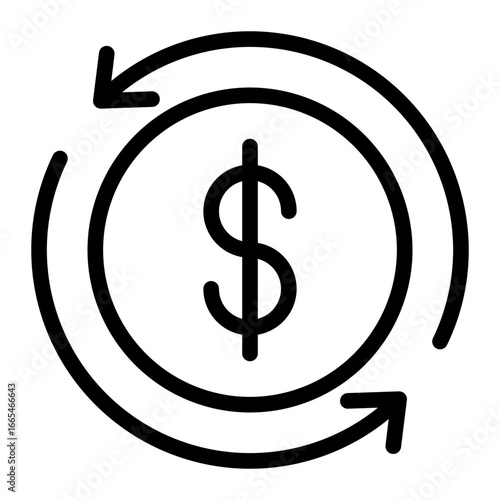 money flow icon