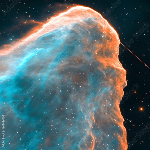 Cosmic Nebula Cloud Formation Space Exploration Astronomy