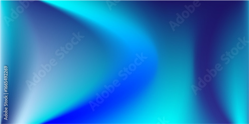 Abstract blue blurred gradients  background design