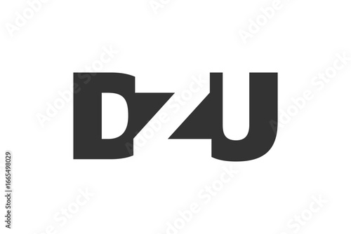 DZU logo design. Initial letter D Z U bold font style for tech startups, consulting, corporate branding. Creative company name, headlines typography identity, trendy logotype. Free Download DZU logo design. Initial letter D Z U bold font style for tech startups, consulting, corporate branding. Creative company name, headlines typography identity, trendy logotype. - GFXLoad