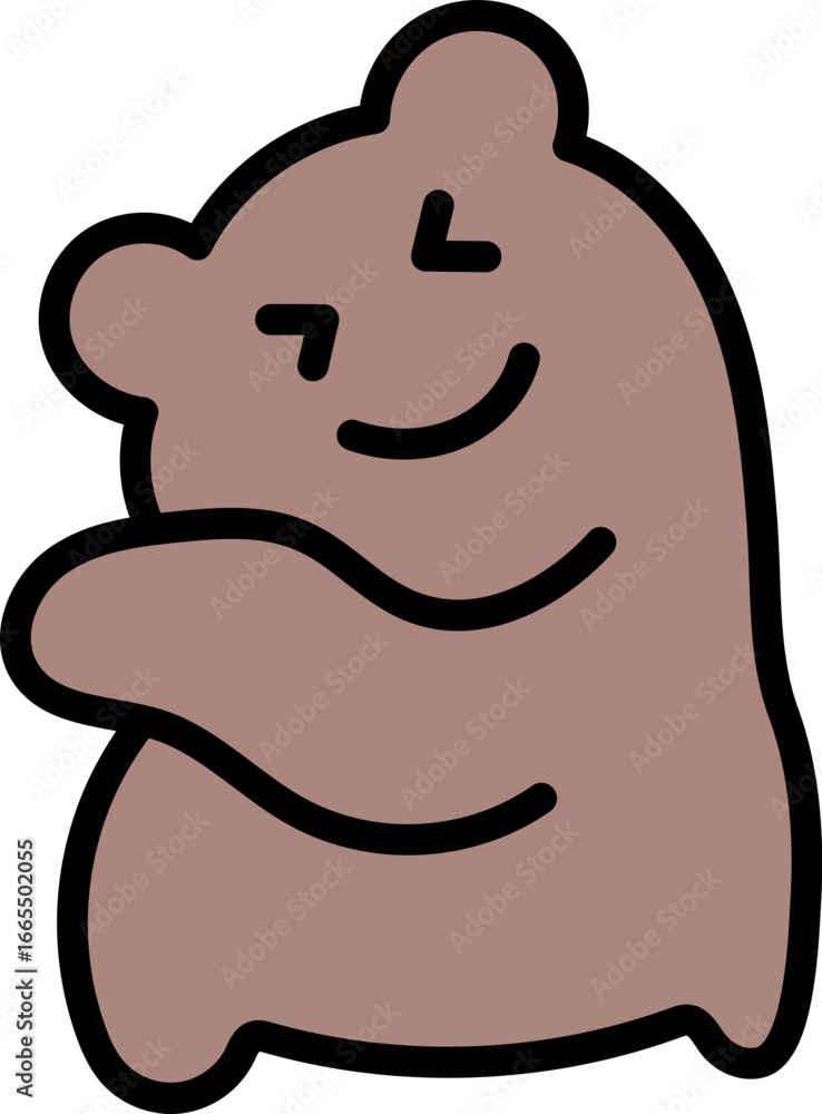 Obraz premium 곰일러스트