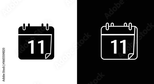 A calendar icon showing a specific date, a black and white symbol for deadlines, events, and important reminders.