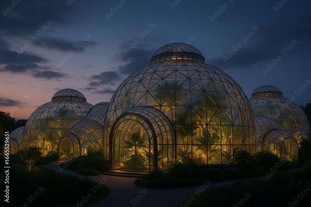Obraz premium Glass Dome Garden