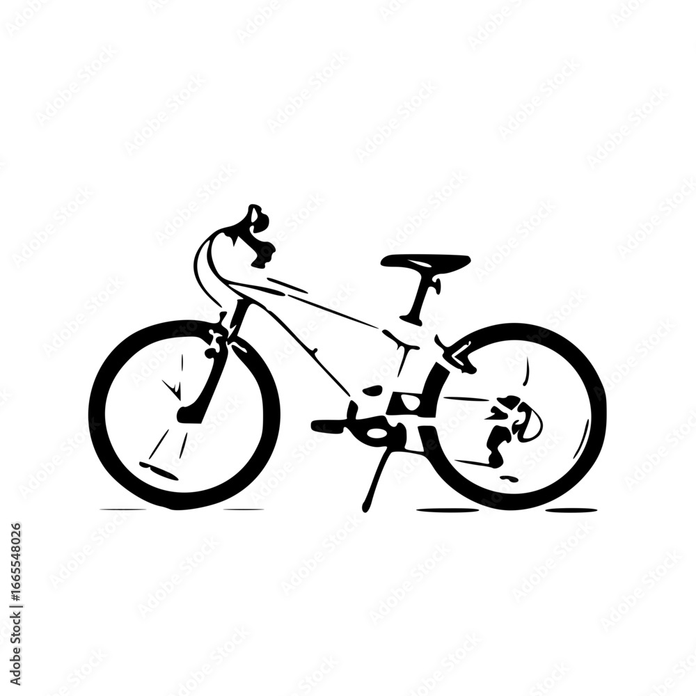 Obraz premium bicycle vector illustration