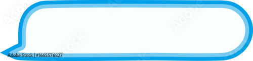 blue frame for any text with a paper clip and note